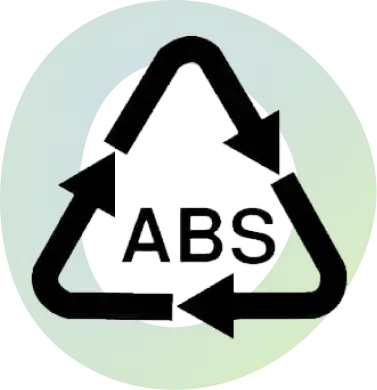 abs plastics recycling symbol