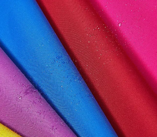 Recycled nylon and fabric materials.